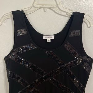 Calvin Klein Black Sleeveless top